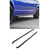 Renault Trafic 2001 On/ Vauxhall Vivaro 2001 -2019  Lwb 2.4 Inch Gloss Black Oe Style Sportline Side Bars - Pair